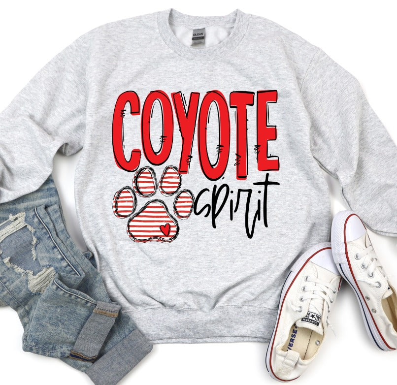 Coyote Spirit DTF Transfer