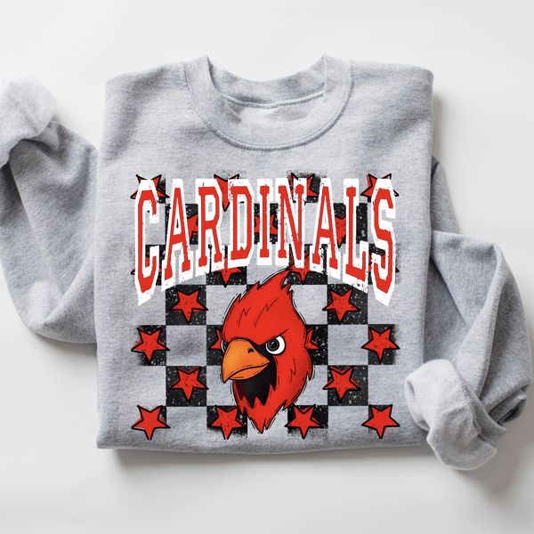 Cardinals Retro Varsity DTF Transfer