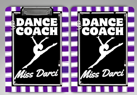 Dance Coach Clipboard