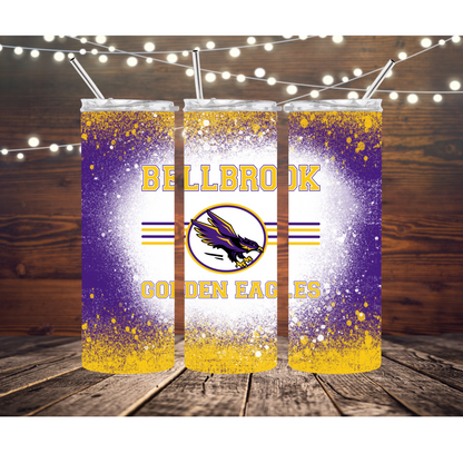 Belllbrook Golden Eagles Completed 20oz Skinny Tumbler