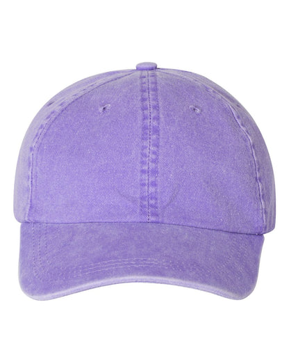 Embroidered Monogram Pigment-Dyed Twill Hat 5-7 Business Day TAT