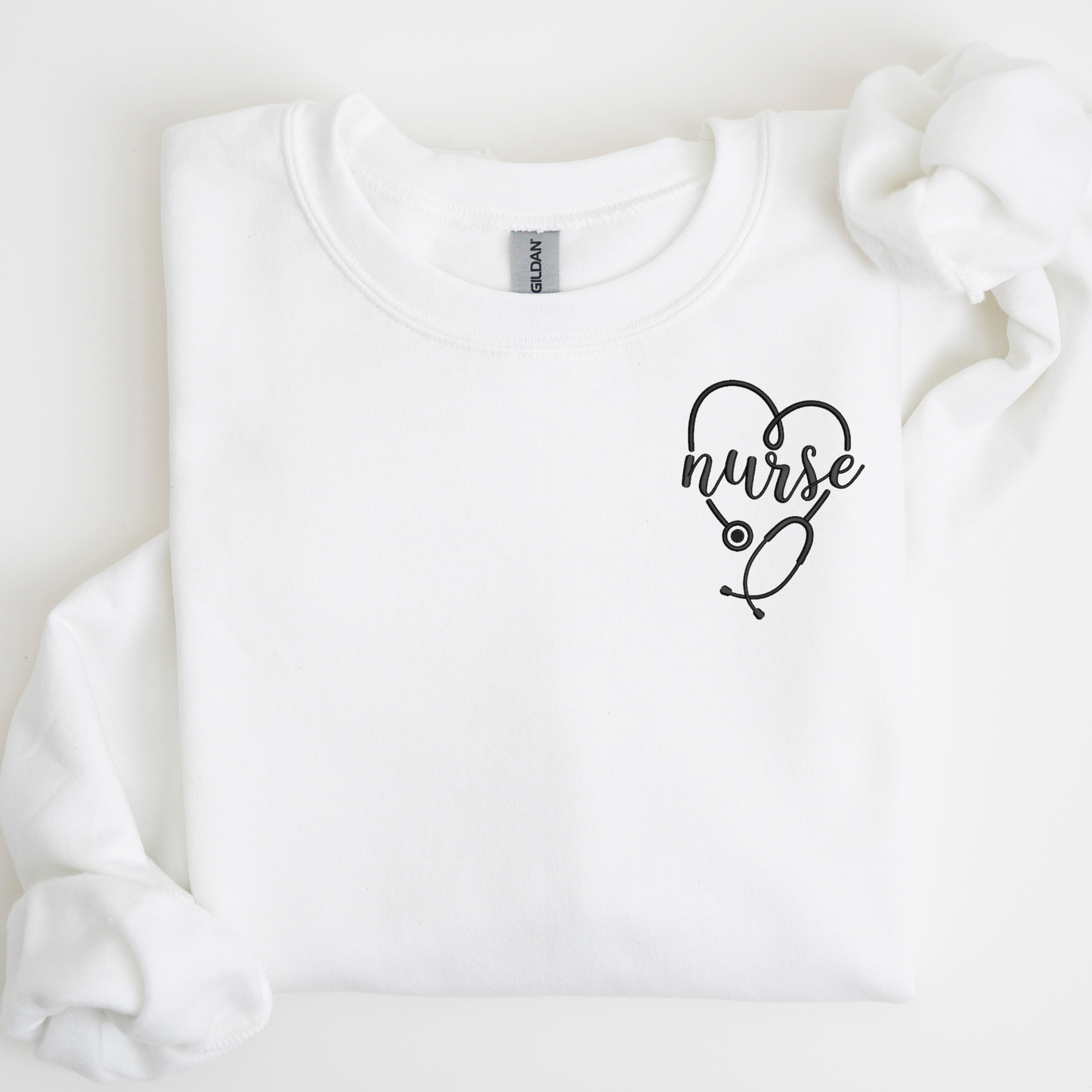 Nurse Embroidered Sweatshirt