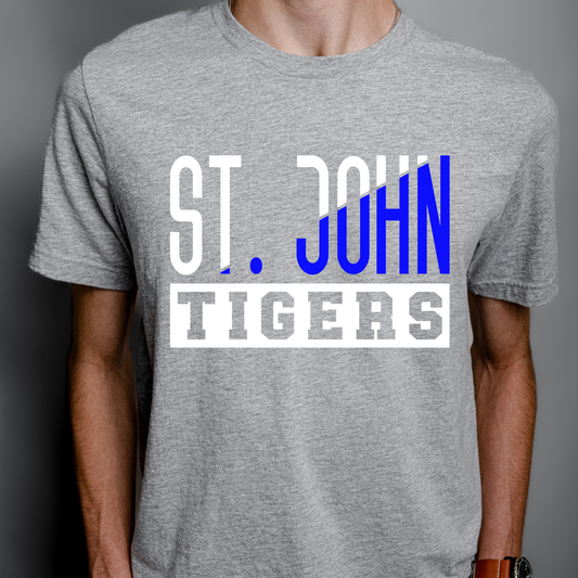 St.John Tigers DTF Transfer