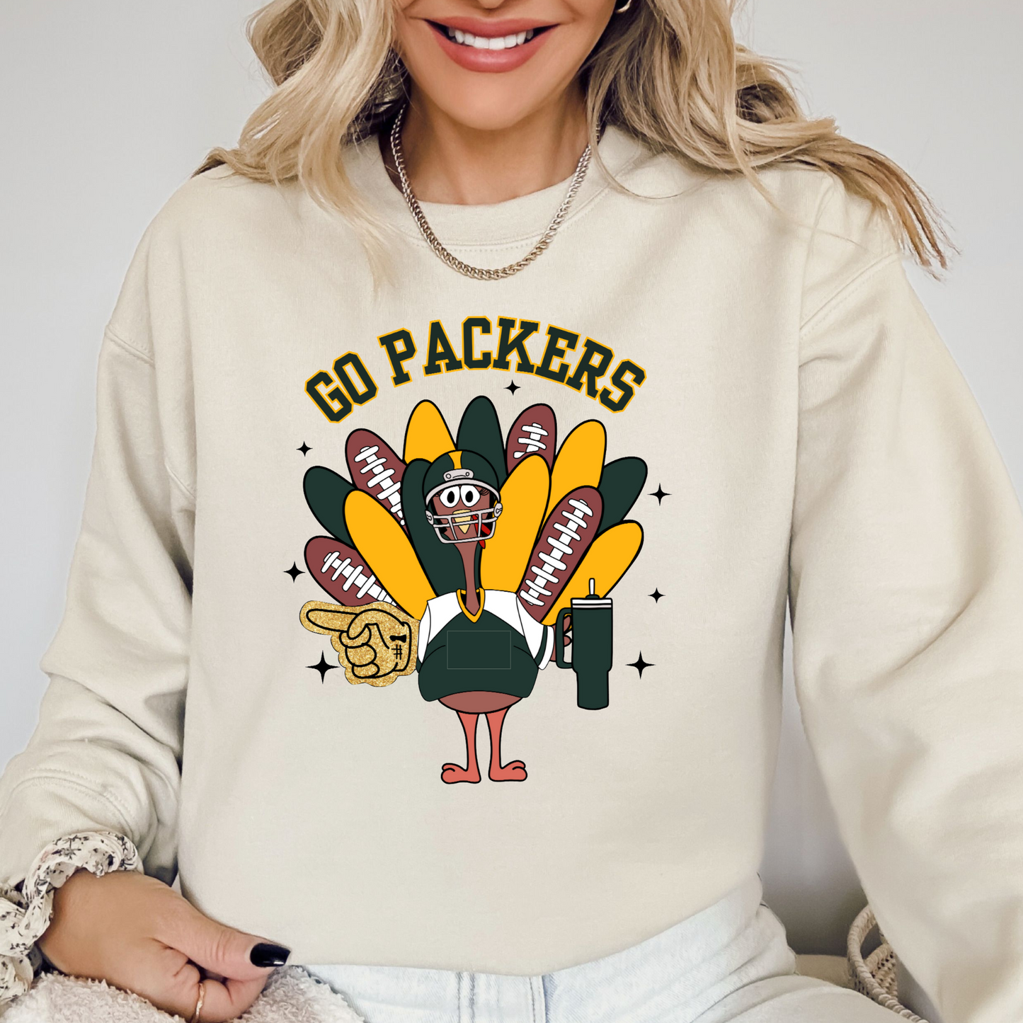 Packers Turkey DTF Transfer