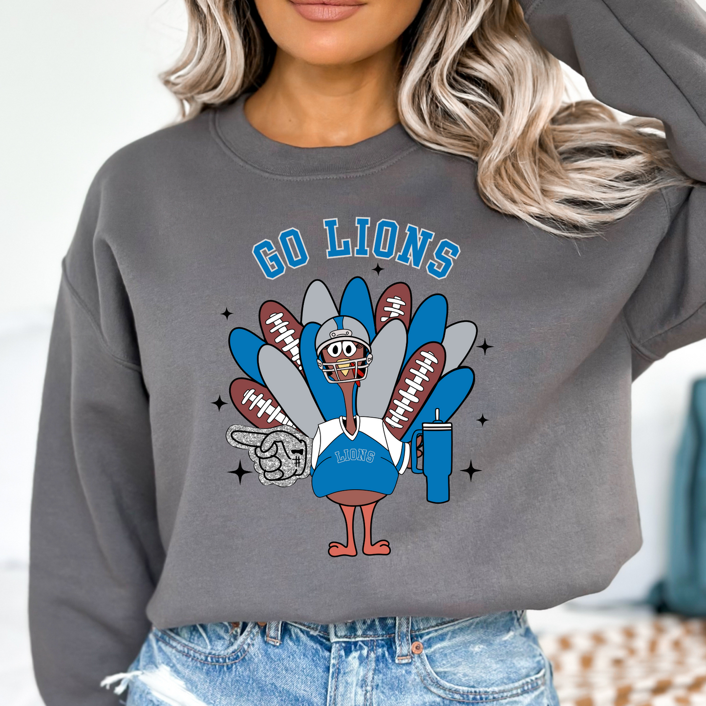 Lions Turkey DTF Transfer