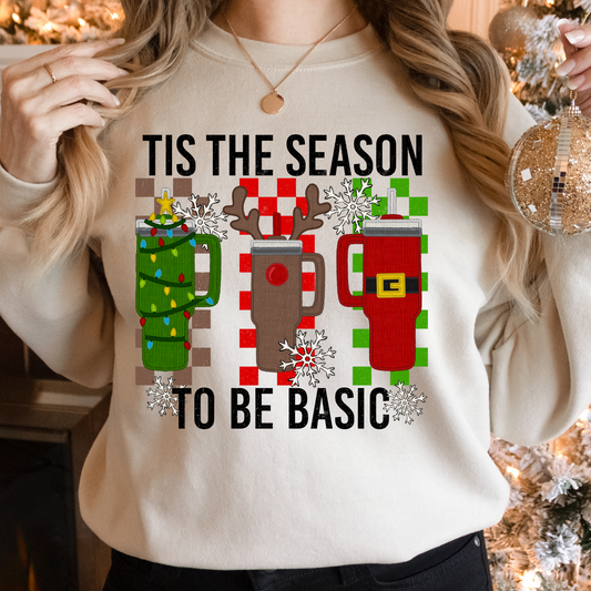 Tis The Season to be Basic DTF Transfer