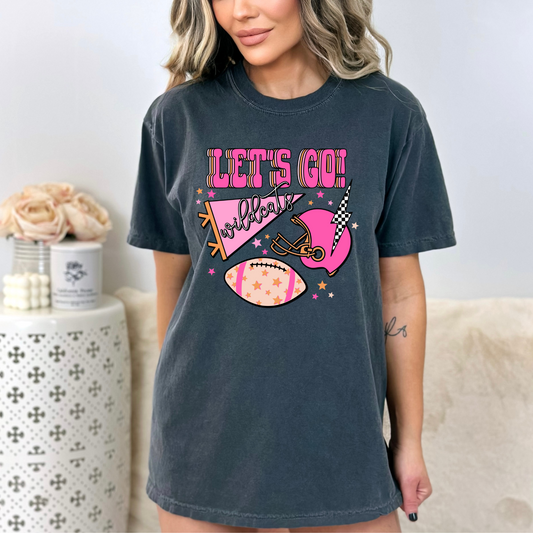 Let's Go Wildcats Preppy Graphic Tee