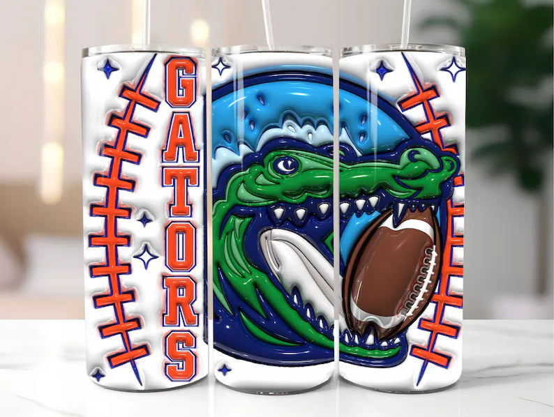 Gators Completed 20oz Skinny Tumbler