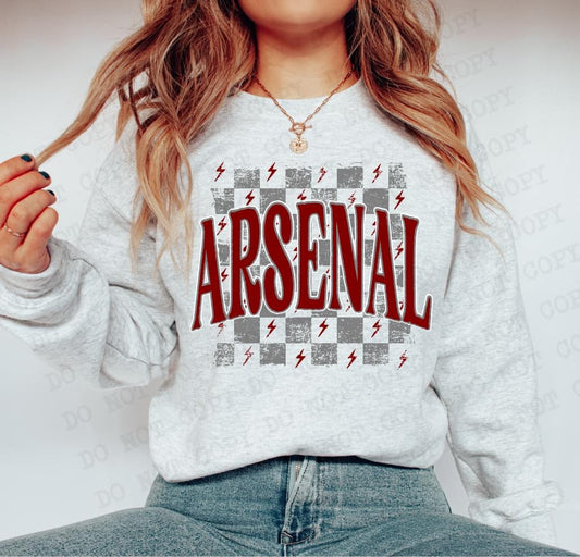 Arsenal Retro Graphic Tee