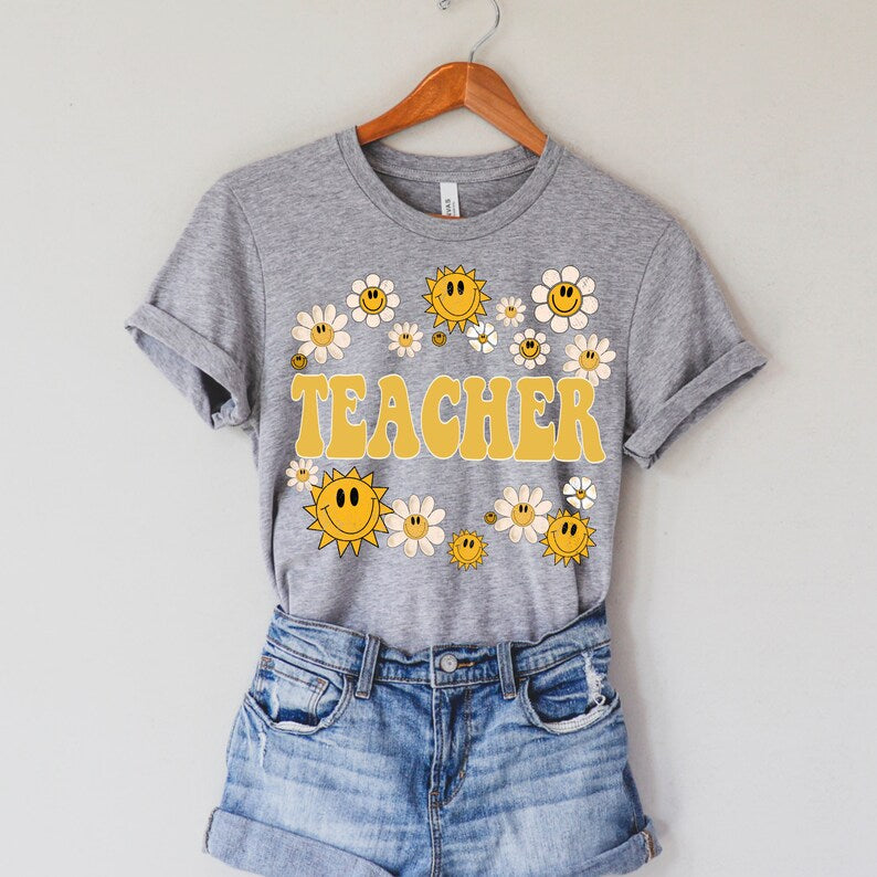 Teacher Retro Graphic Tee