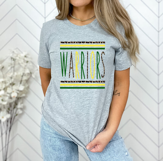 Warriors Skinny Mascot Graphic Tee