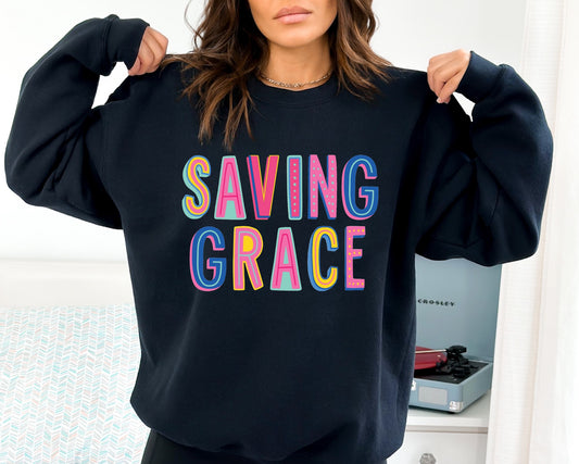 Saving Grace Colorful Graphic Tee