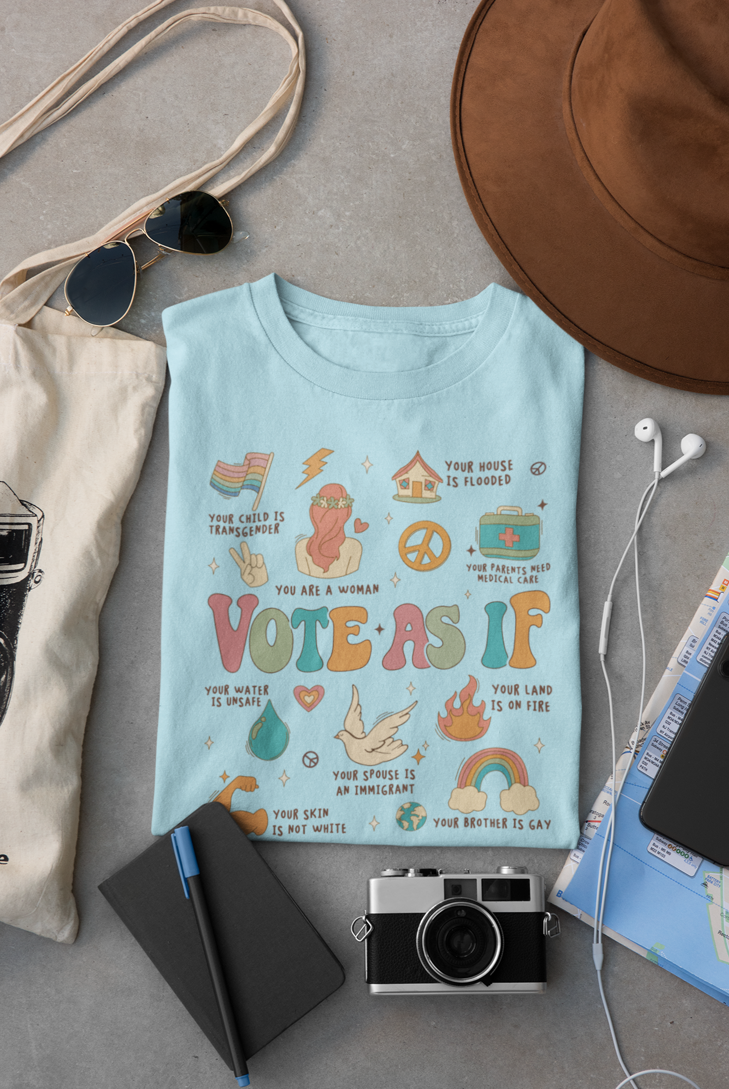 Vote As If Graphic Tee