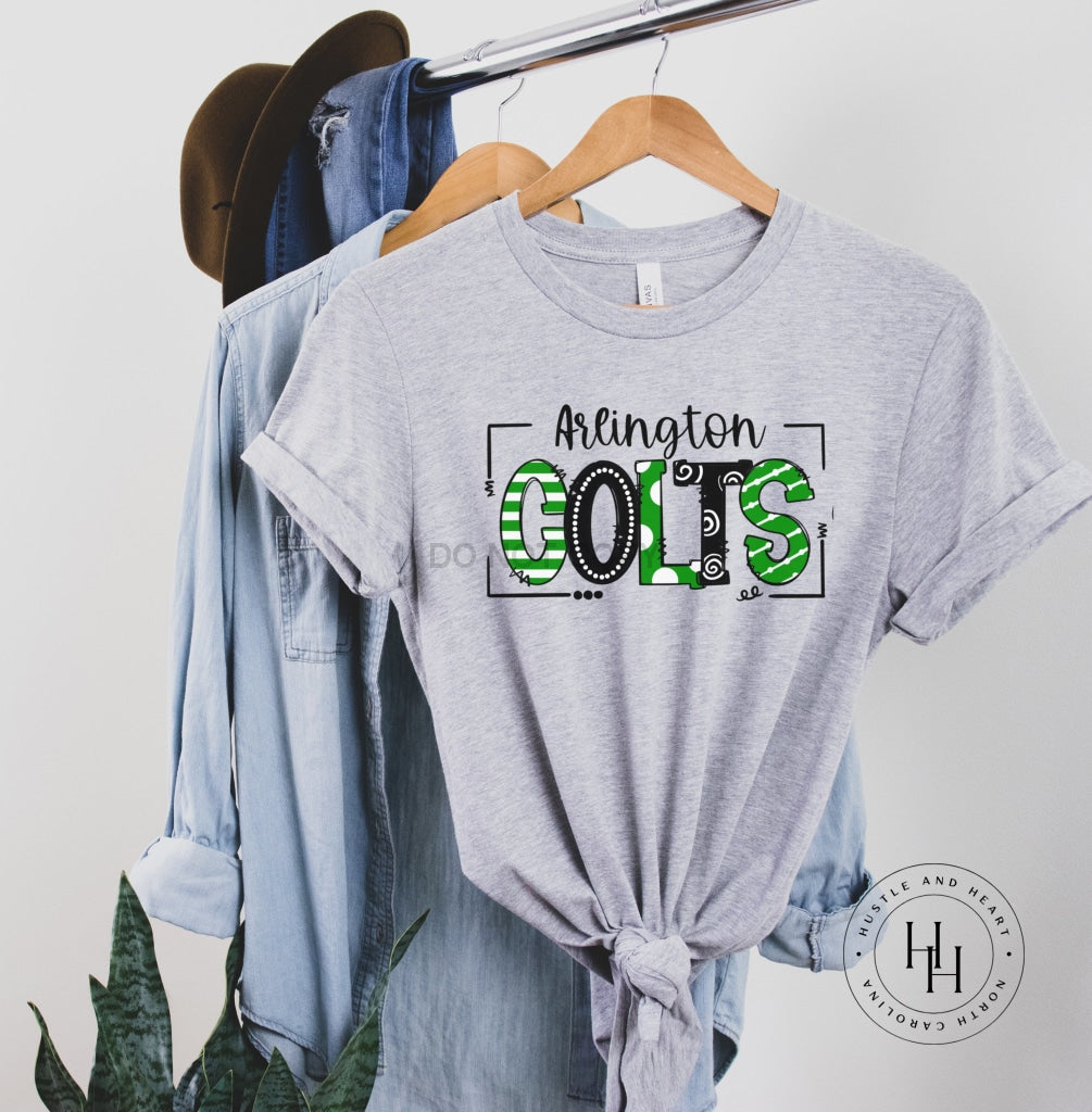 Arlington Colts Doodle Graphic Tee Unisex