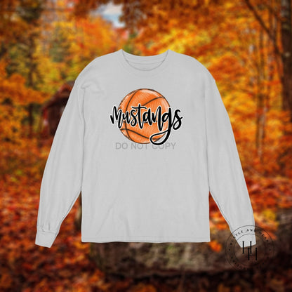 Basketball Team Name Long Sleeve - E-P Shirt