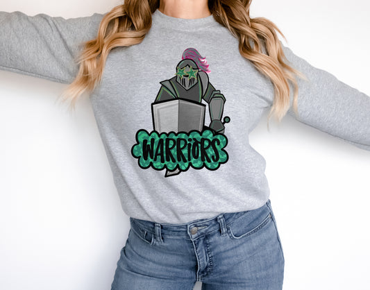 Warriors Preppy Graphic Tee