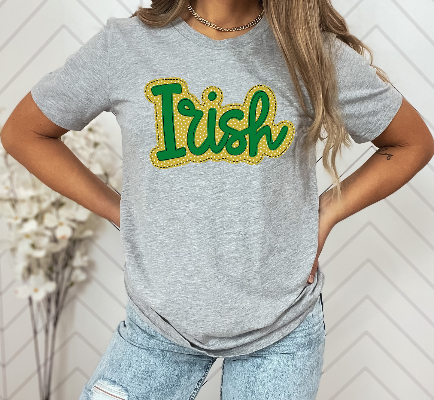 Irish Faux Applique