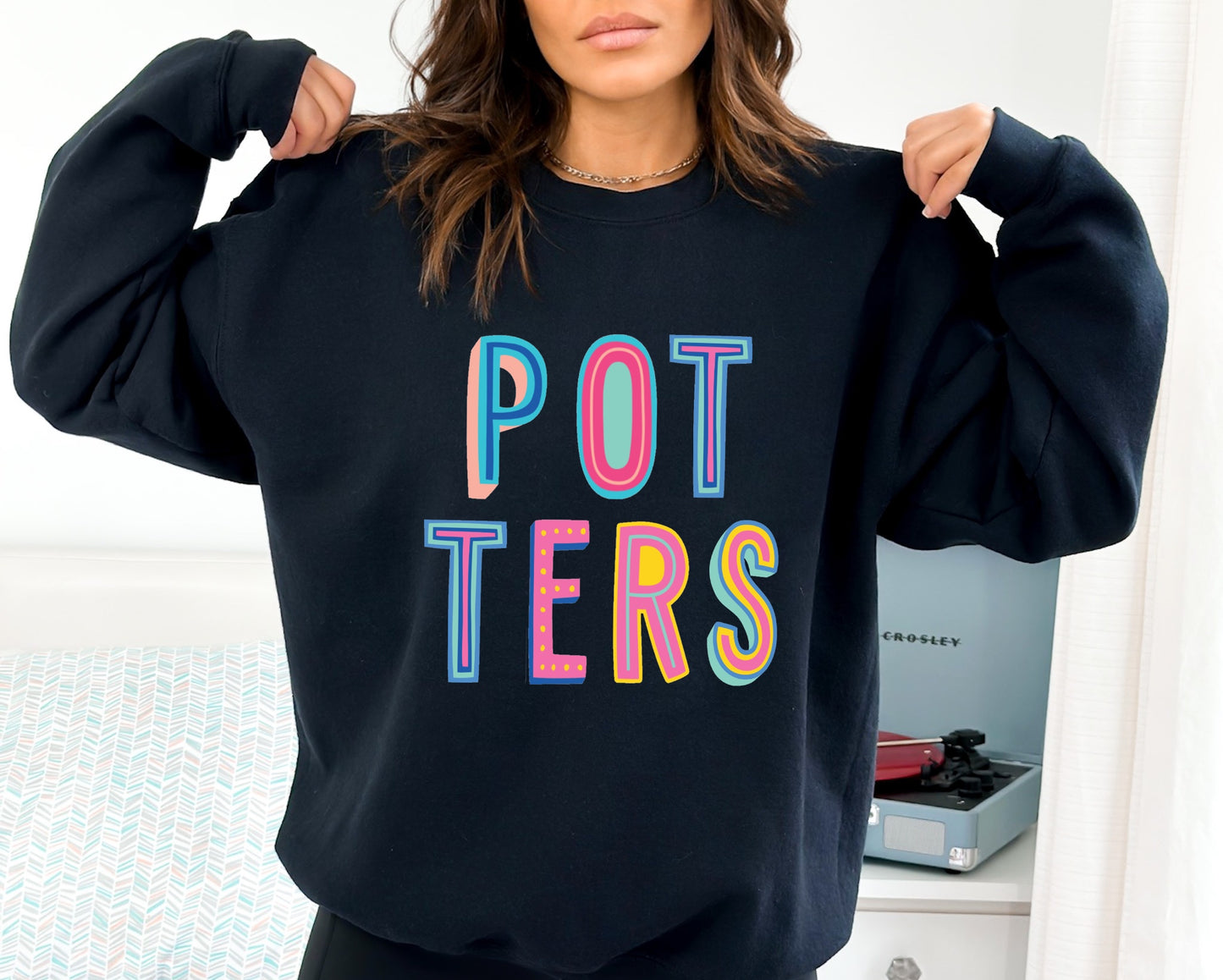 Potters Colorful Graphic Tee