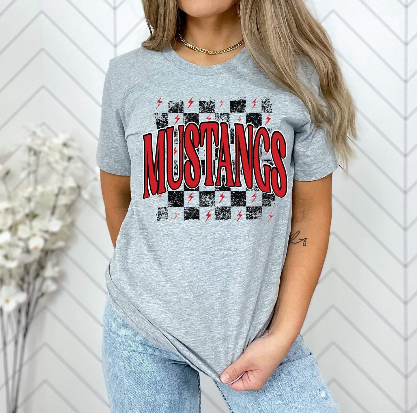 Mustangs Retro Graphic Tee