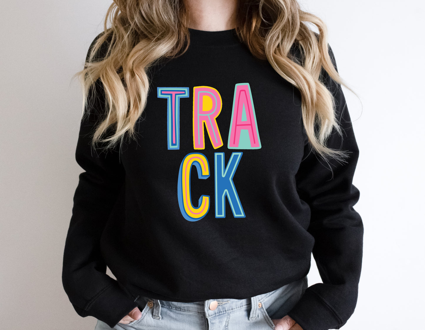 Track Colorful Graphic Tee