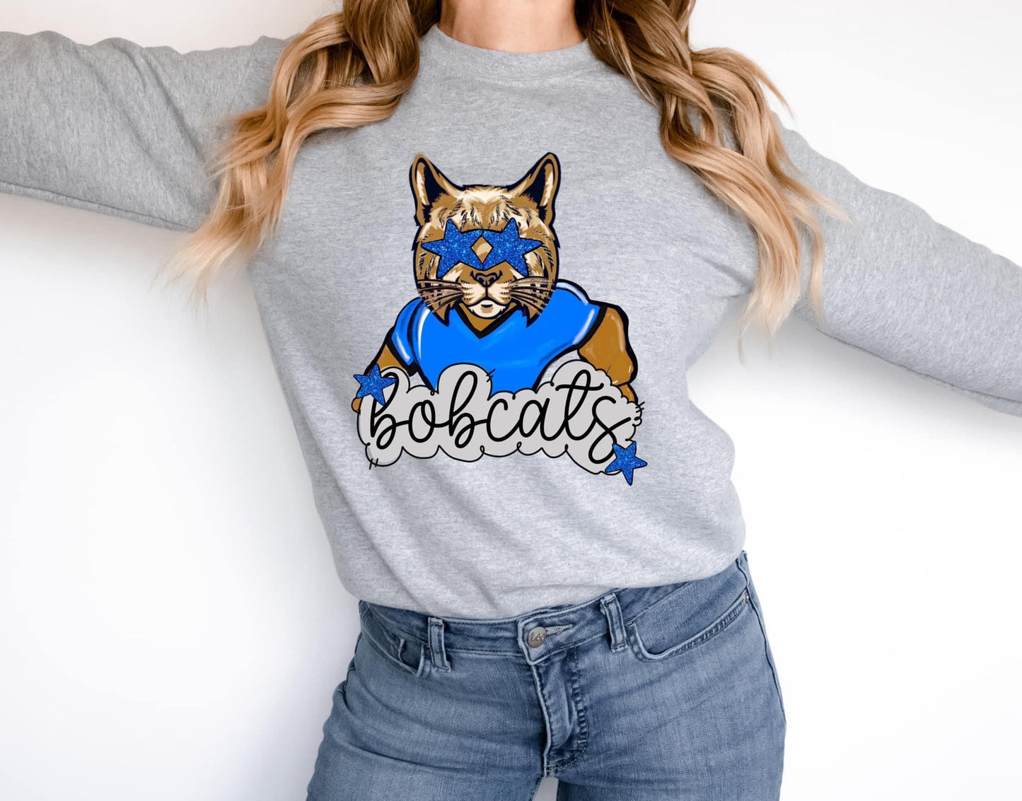 Bobcats Preppy Graphic Tee