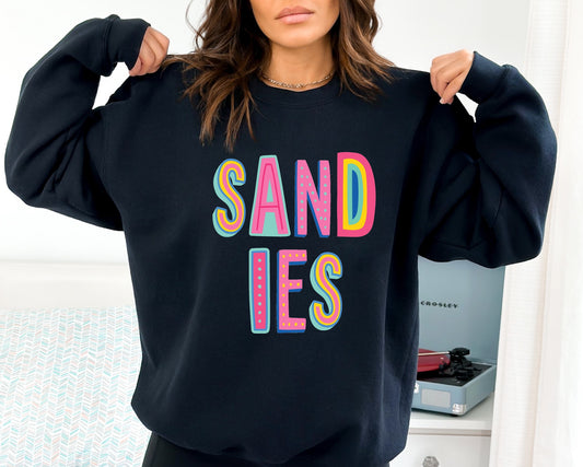 Sandies Colorful Graphic Tee