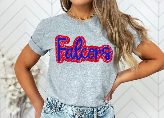 Falcons Faux Applique