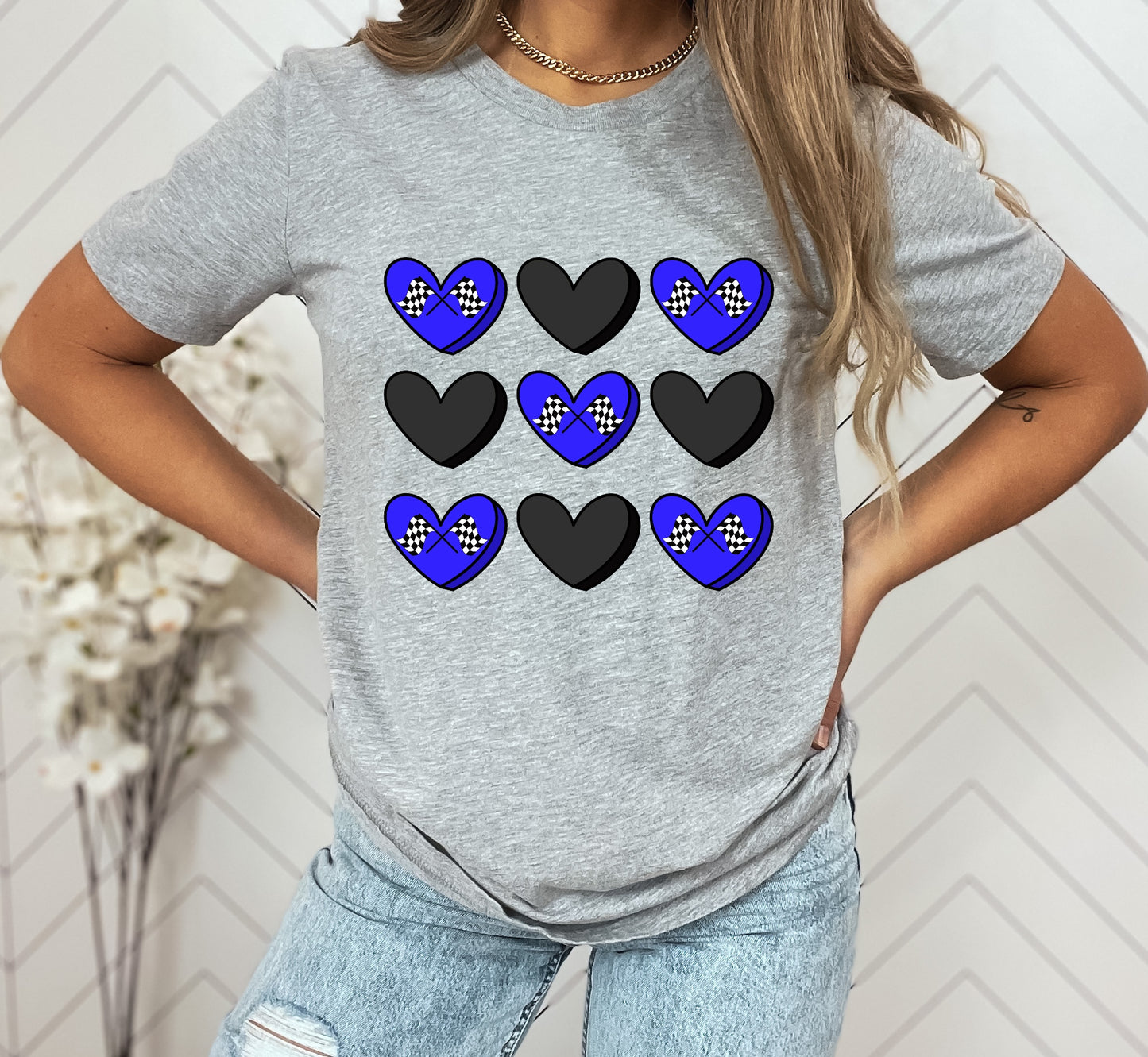 Racers  Conversation Heart Graphic Tee