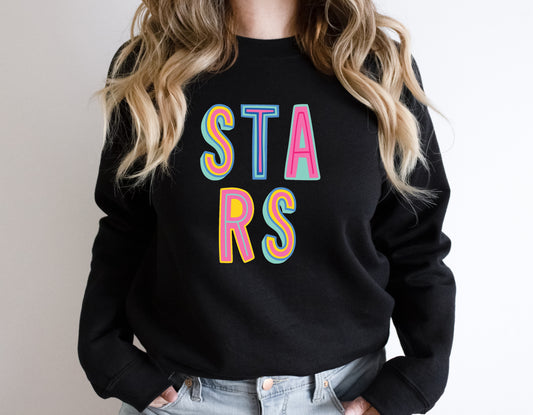 Stars Colorful Graphic Tee