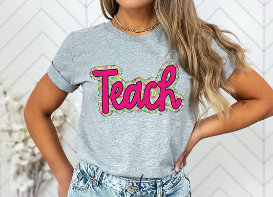 Teach Faux Applique