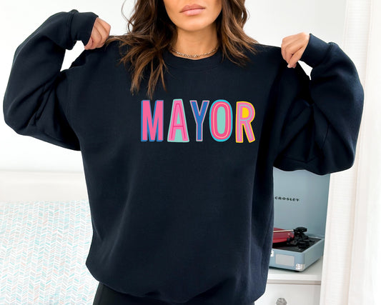 Mayor Colorful Graphic Tee