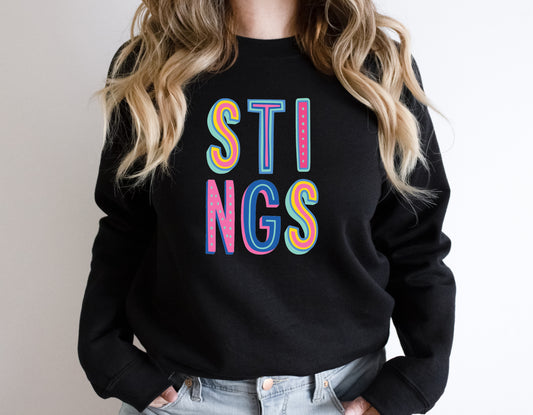 Stings Colorful Graphic Tee