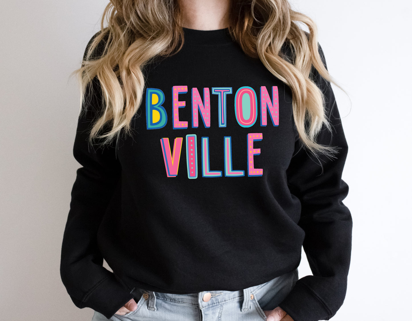 Bentonville Colorful Graphic Tee