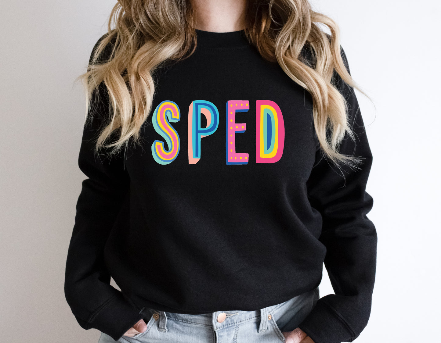 SPED Colorful Graphic Tee