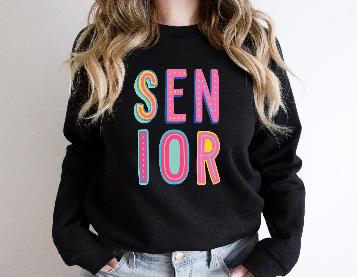 Senior Colorful Graphic Tee