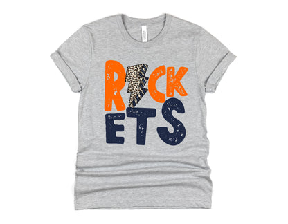 Rockets Lightning Bolt Graphic Tee