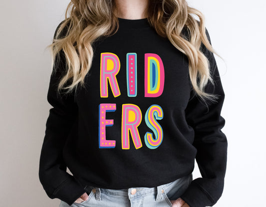 Riders Colorful Graphic Tee