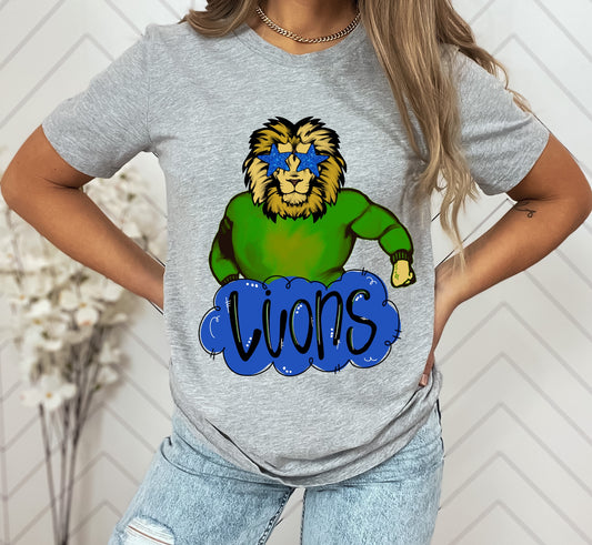 Lions Preppy Graphic Tee