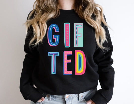 Gifted Colorful Graphic Tee