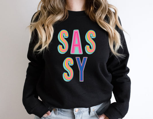 Sassy Colorful Graphic Tee