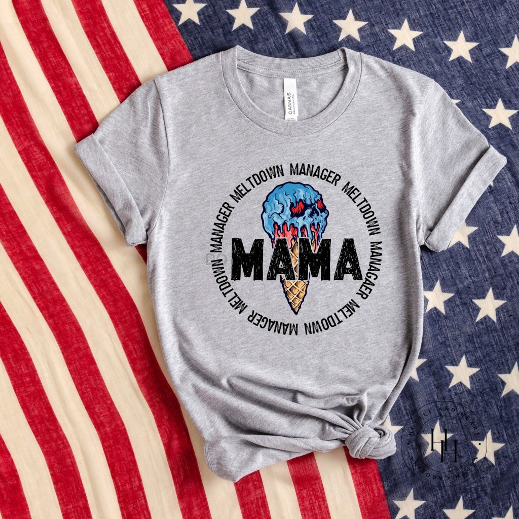 Mama Crying Ice Cream Graphic Tee