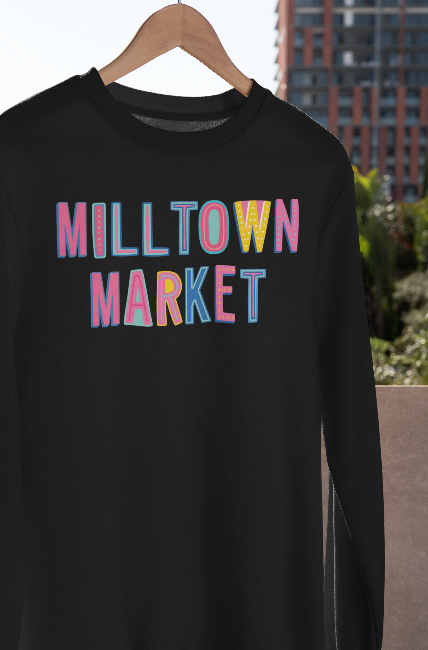 Milltown Market Colorful Graphic Tee