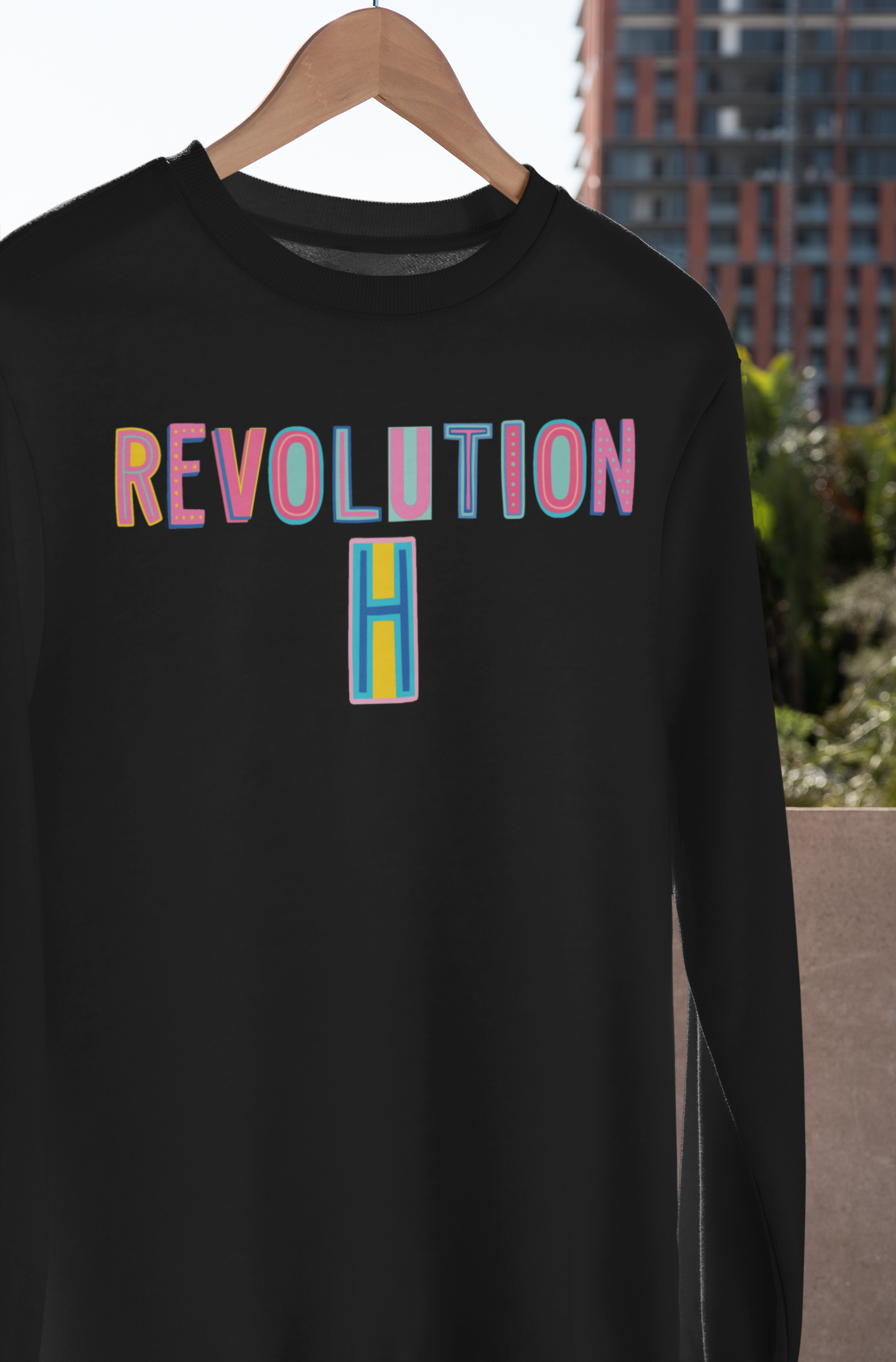 Revolution H Colorful Graphic Tee