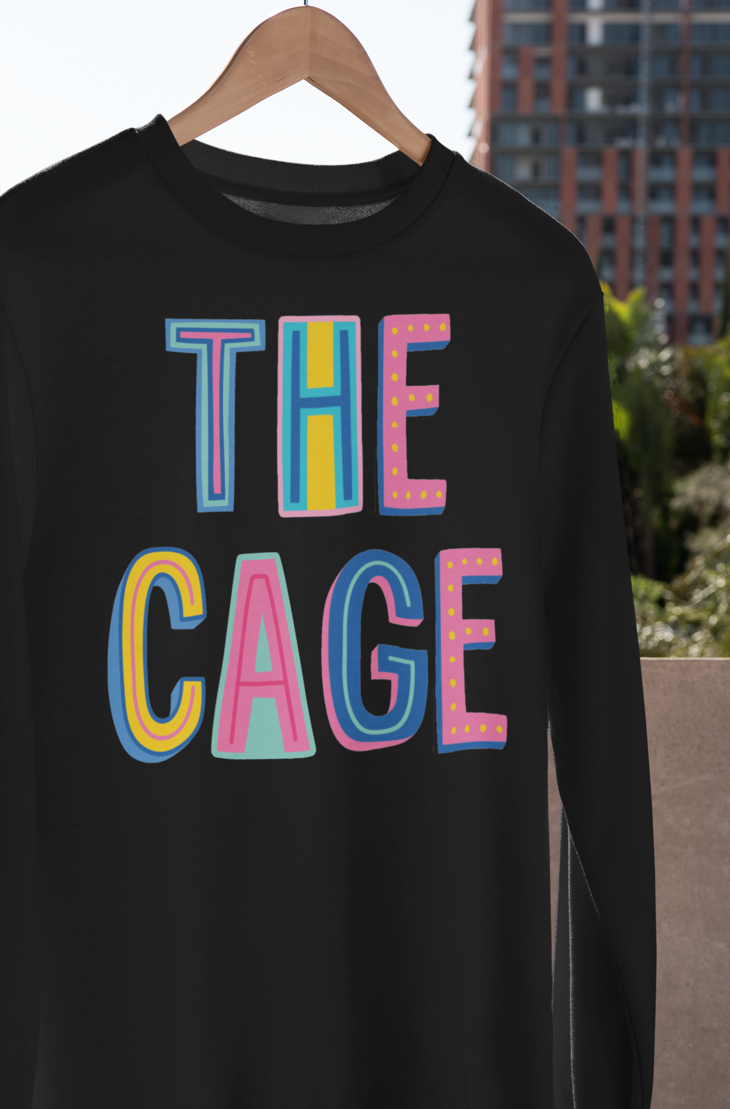 The Cage Colorful Graphic Tee