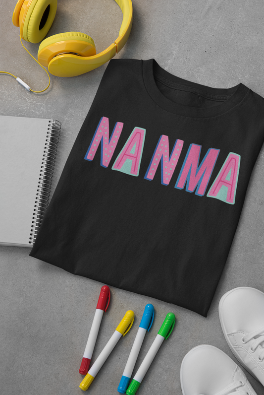 Nanma Colorful Graphic Tee