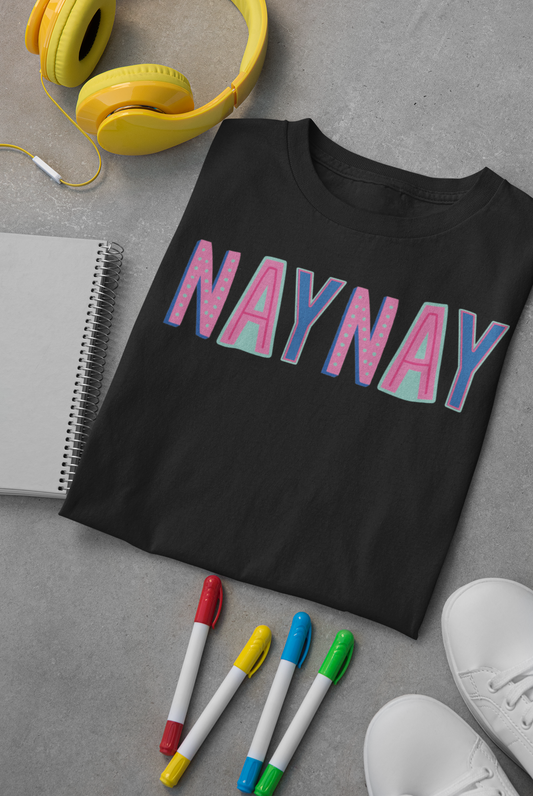 NayNay Colorful Graphic Tee