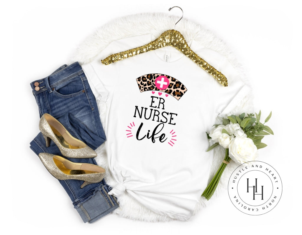 Nurse Life Leopard Hat - Sublimation Transfer Er Sublimation