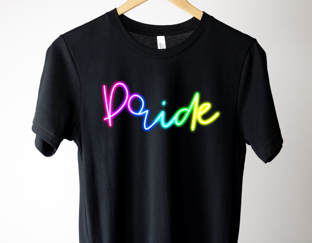 Pride Neon Graphic Tee