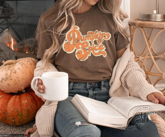 Pumpkin Spice Graphic Tee Dtg