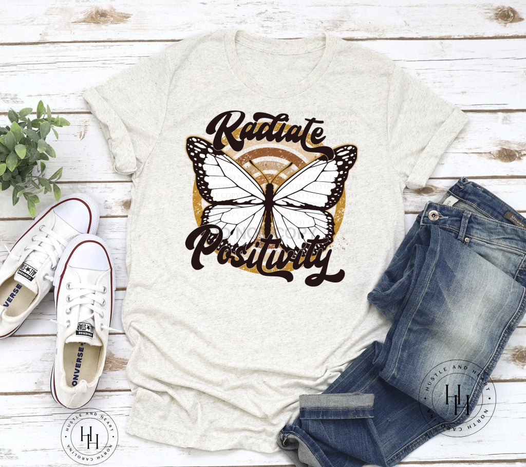 Radiate Positivity Graphic Tee Dtg